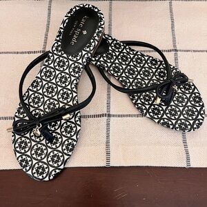 Kate Spade Sandals Womens Size 7 Summer Perfect Like New Statement Luxury Resort